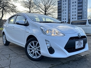 2016 TOYOTA AQUA HYBRID WHITE 1.5L PETROL ELECTRIC HYBRID AUTOMATIC