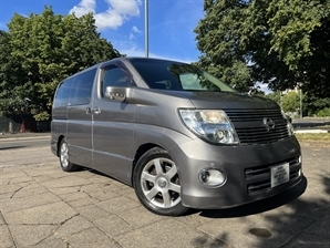2009 NISSAN ELGRAND (59) Grey Highway Star 3.5L Auto MPV Leather 8 Seater Heated Rear Screen