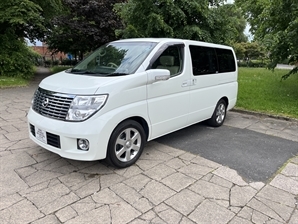 2005 NISSAN ELGRAND XL Business Edition 3.5L Automatic MPV 7 Seater Cream Leather Twin Sunroof