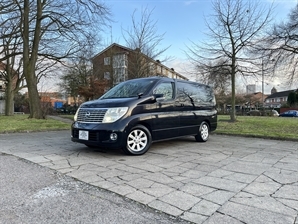 2007 NISSAN ELGRAND BLACK 3.5 V6 XL BUSINESS EDITION FRESH IMPORT FACELIFT MODEL MPV AUTO