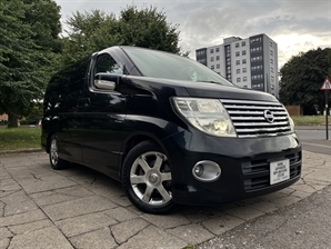 2004 NISSAN ELGRAND (54) Highway Star Black Twin Sunroof 3.5L Auto MPV Half Leather 8 Seater