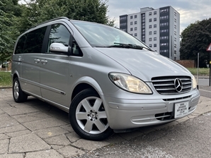 2009 MERCEDES-BENZ VIANO (59) Silver V350 VITO 3.5 PETROL AUTOMATIC MPV FULL LEATHER BEIGE 7 SEATER