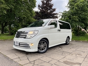 2008 NISSAN ELGRAND Rider Autech 3.5L Petrol Automatic MPV Cream Leather 8 Seater